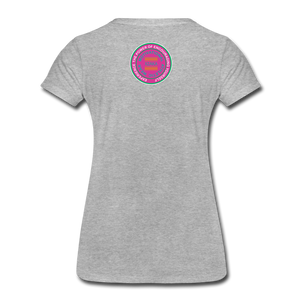 XZAKA Women "Becoming" T-Shirt - heather gray