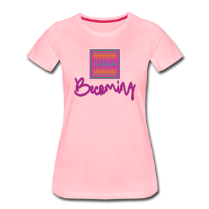 XZAKA Women "Becoming" T-Shirt - pink