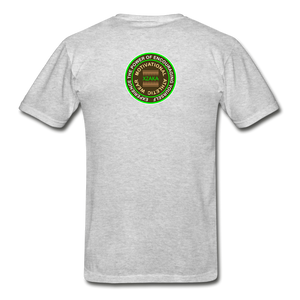 XZAKA - Men "Tinogona" Motivational T-Shirt - M2405 - heather gray