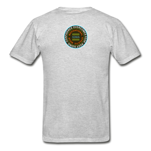 XZAKA - Men "Right On" Motivational T-Shirt - M2410 - heather gray