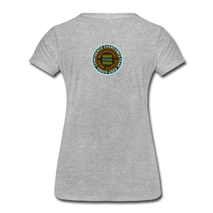 XZAKA - Women "Copesthetic" Workout T-Shirt - W3545 - heather gray