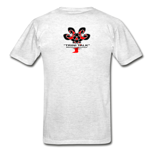 The Trini Spot - Men "Allahdat" T-Shirt - W1694 - light heather gray