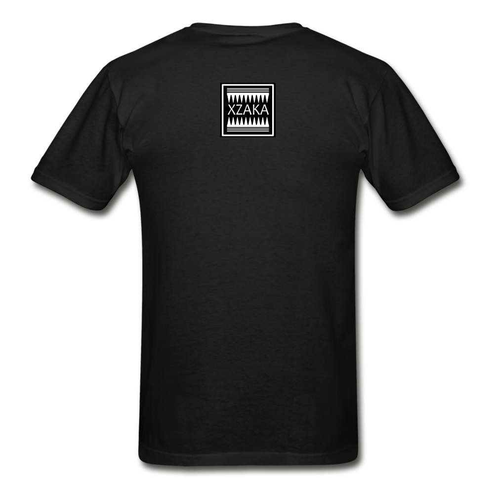 XZAKA - Men "Say It" Motivational T-Shirt -M5012 - black