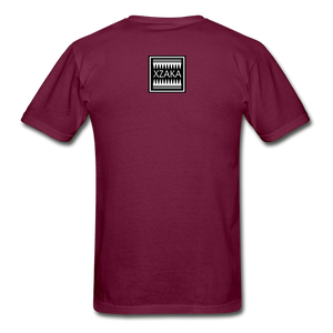 XZAKA - Men "Say It" Motivational T-Shirt -M5012 - burgundy