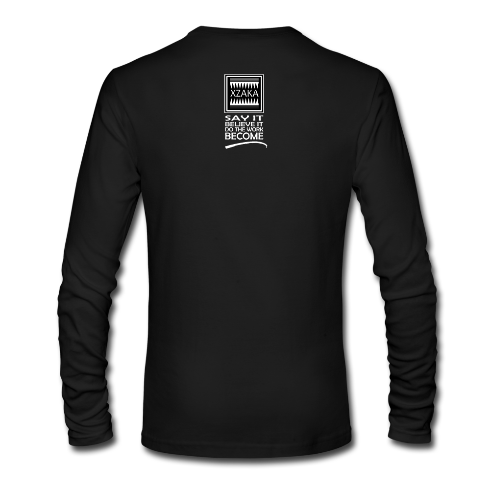 XZAKA Men "Say It" Motivational T-Shirt - W5135 - black
