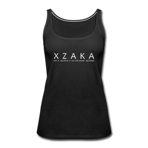 XZAKA Women "Say It" Motivational Tank Top - W5151 - black