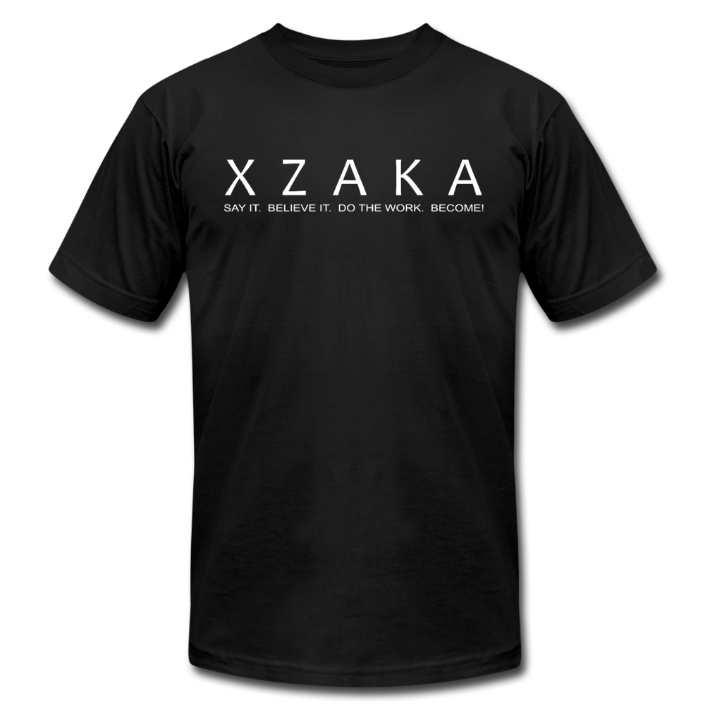 XZAKA Women "Say It" Motivational T-shirt - W5160 - black