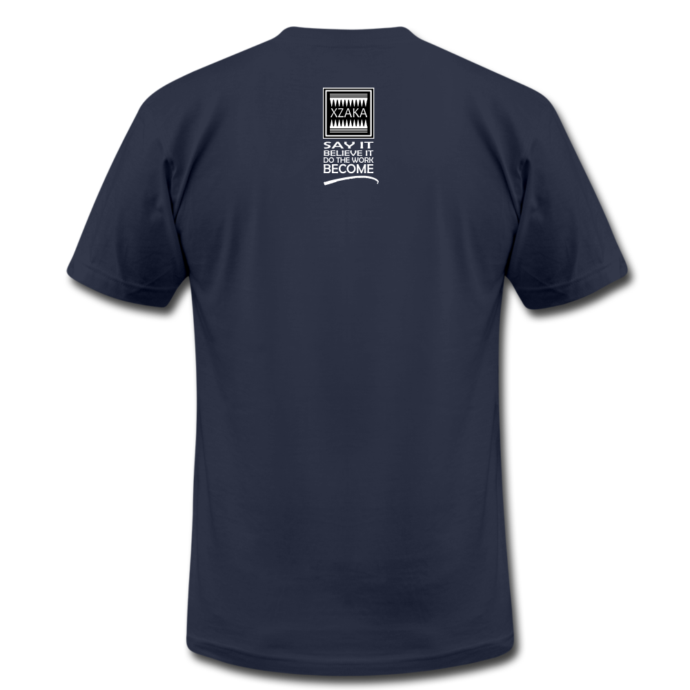XZAKA Women "Say It" Motivational T-shirt - W5160 - navy