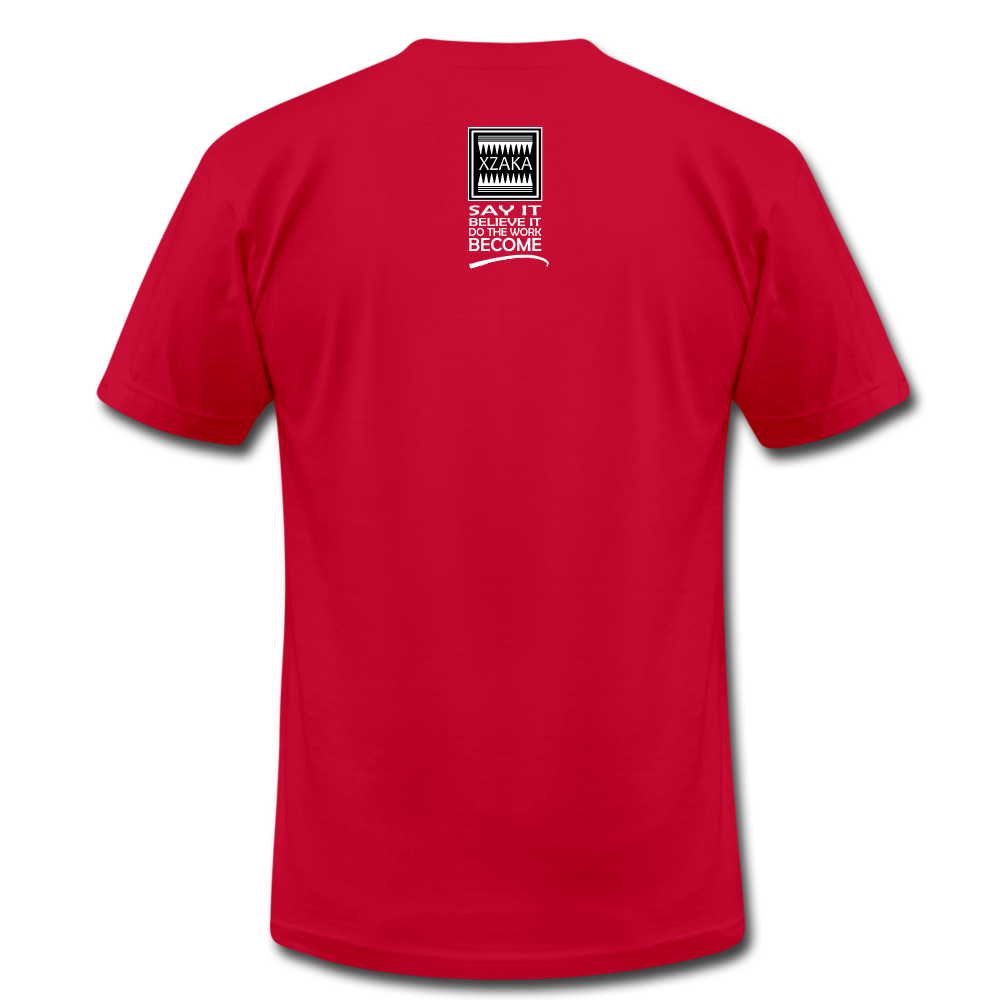 XZAKA Women "Say It" Motivational T-shirt - W5160 - red