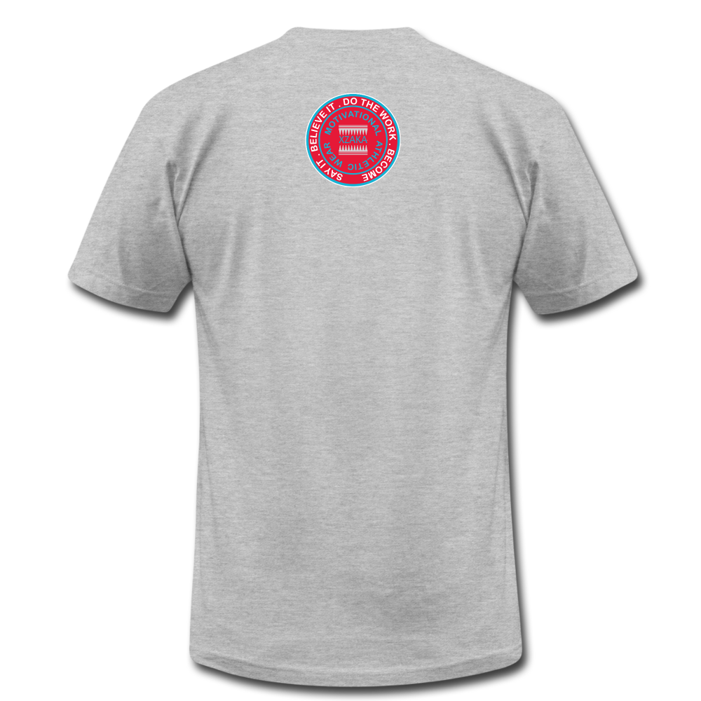 XZAKA Women "Trust Your Gut" Motivational T-shirt - W5165 - heather gray