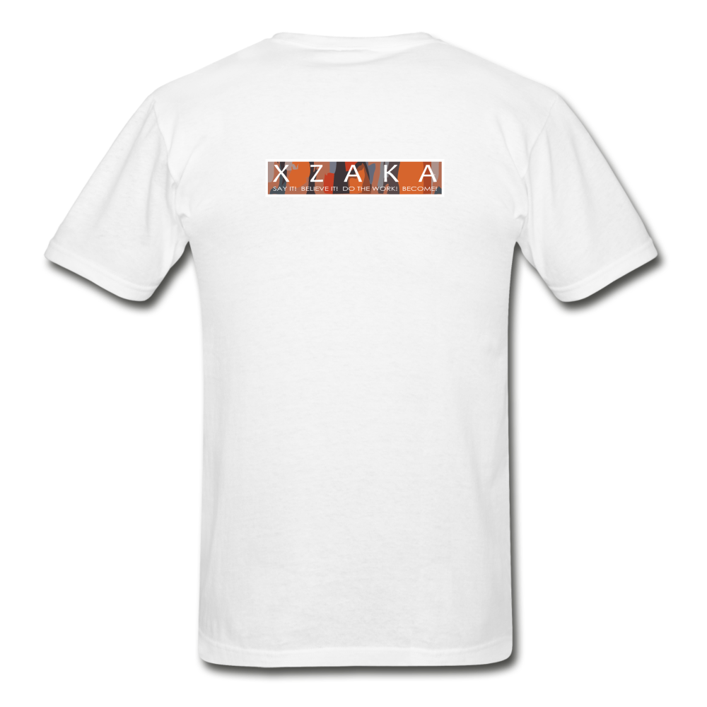 XZAKA Men "Baller" Motivational T-Shirt - M3163 - white