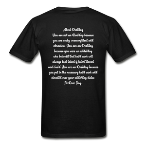 OverDog Men Motivational T-Shirt -200 - black