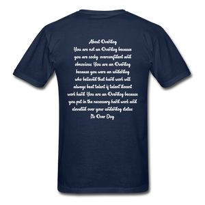 OverDog Men Motivational T-Shirt -200 - navy