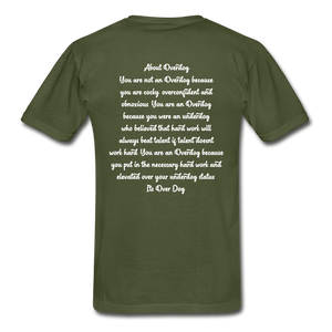 OverDog Men Motivational T-Shirt -200 - military green