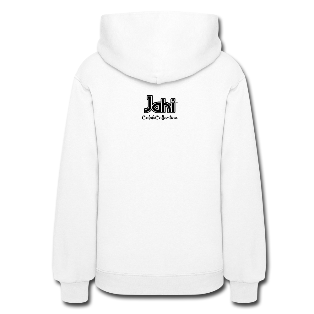Jahi Collab Collection Women Hoddie - B125 - white
