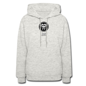Jahi Collab Collection Women Hoodie - W107 - heather oatmeal