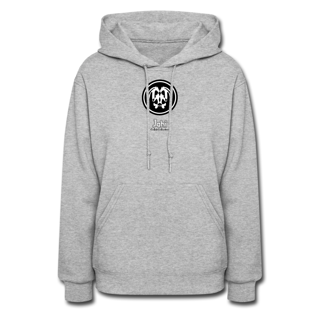 Jahi Collab Collection Women Hoodie - W107 - heather gray