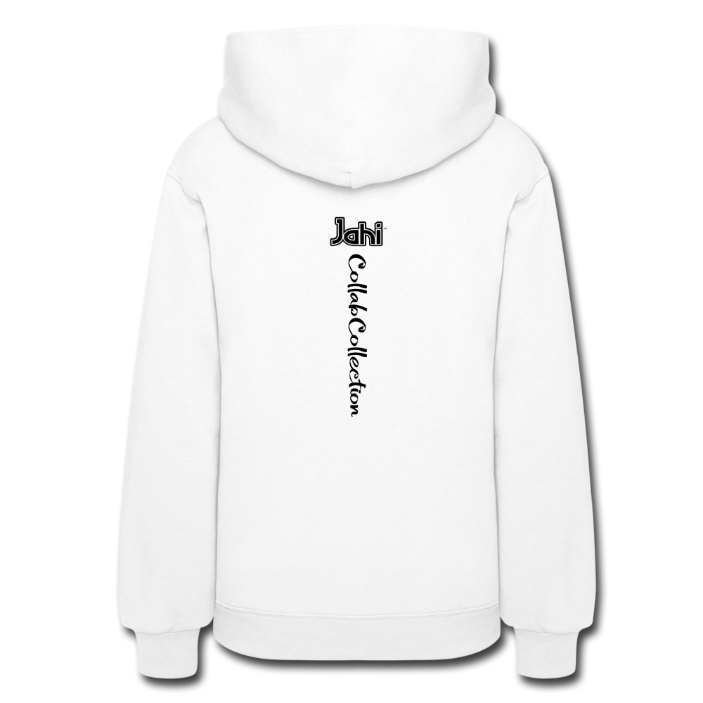 Jahi Collab Collection Women Hoodie - W112-1 - white