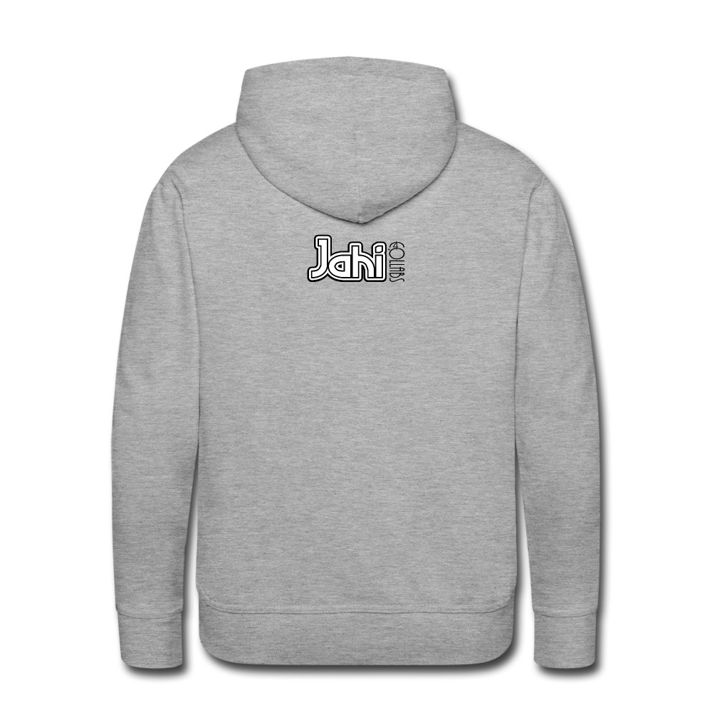 Jahi Men Premium Hoodie -025 ADDA - heather grey