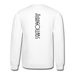Jahi Men Crewneck Sweatshirt - Patt-002 - white