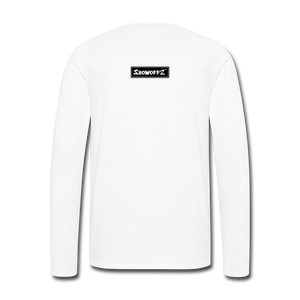 SHOWOFF2 - Men Premium Long Sleeve T-Shirt -0715 - white